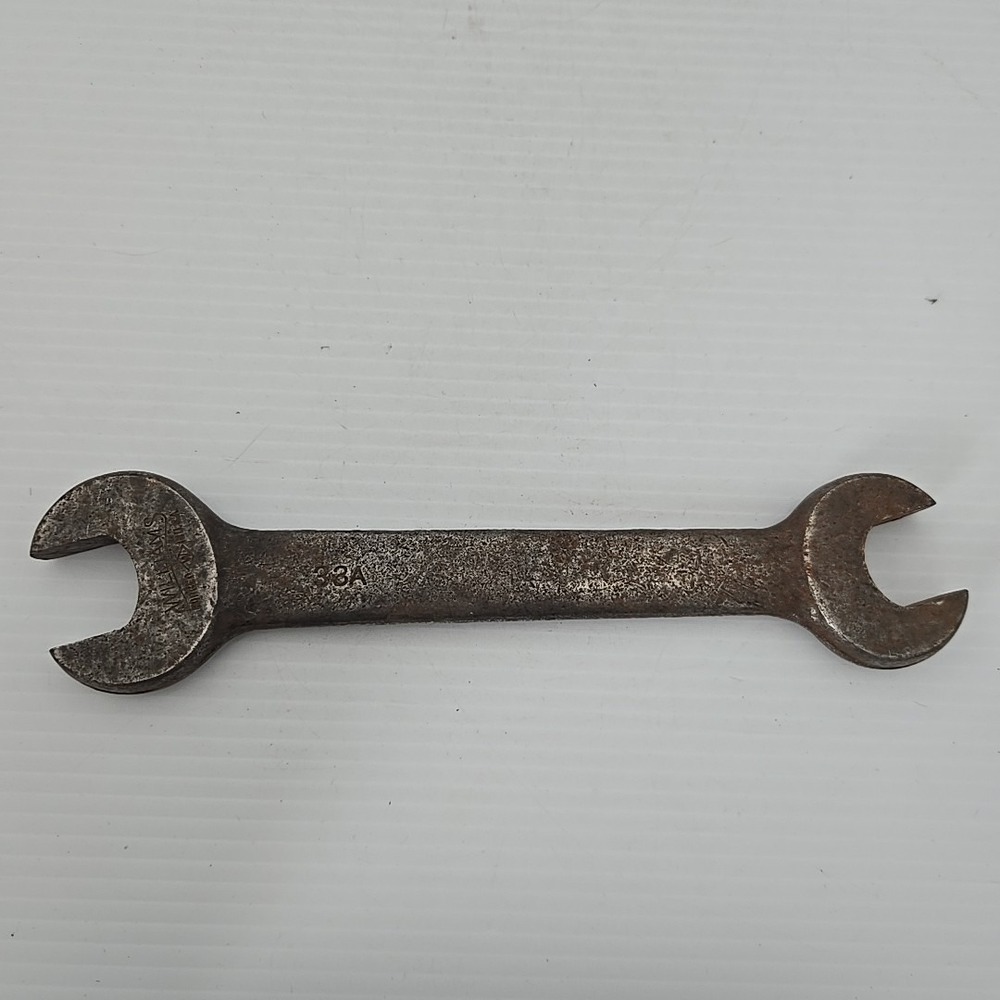 Vintage Williams Tools 33A Open End Wrench 7/8" X 15/16" Made In Usa S2